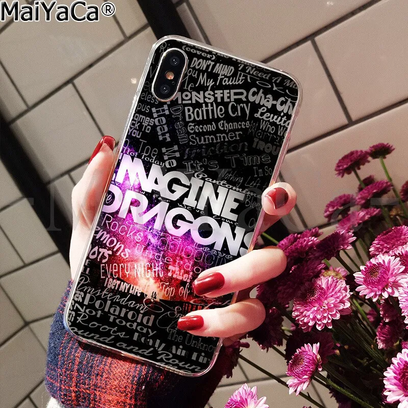 MaiYaCa imagine Dragon Ночная музыка DIY печать рисунок чехол для телефона чехол для Apple iPhone 8 7 6 6S Plus X XS MAX 5 5S SE XR - Цвет: A9