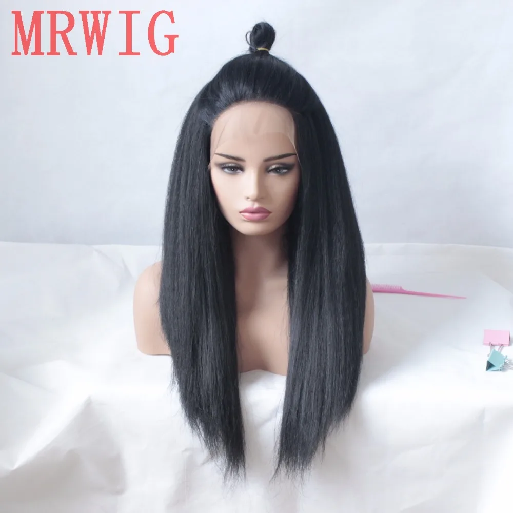 MRWIG длинные кудрявые прямые натуральные волосы естественные вид свободная часть