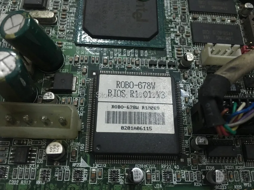 Оригинальная BIOS R1.01.W3 протестированная Рабочая Промышленная материнская плата |