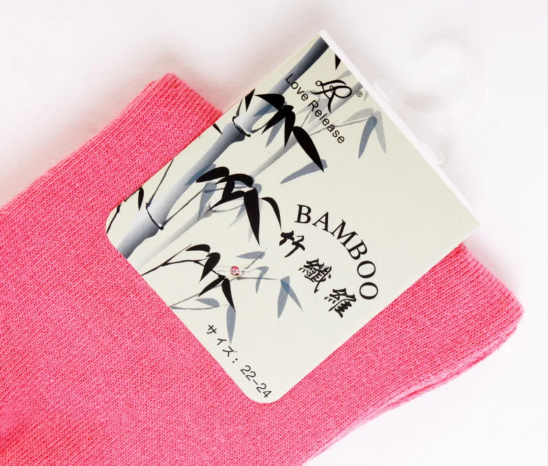 Носки бамбуковые женские модные хлопковые повседневные Универсальные Длинные