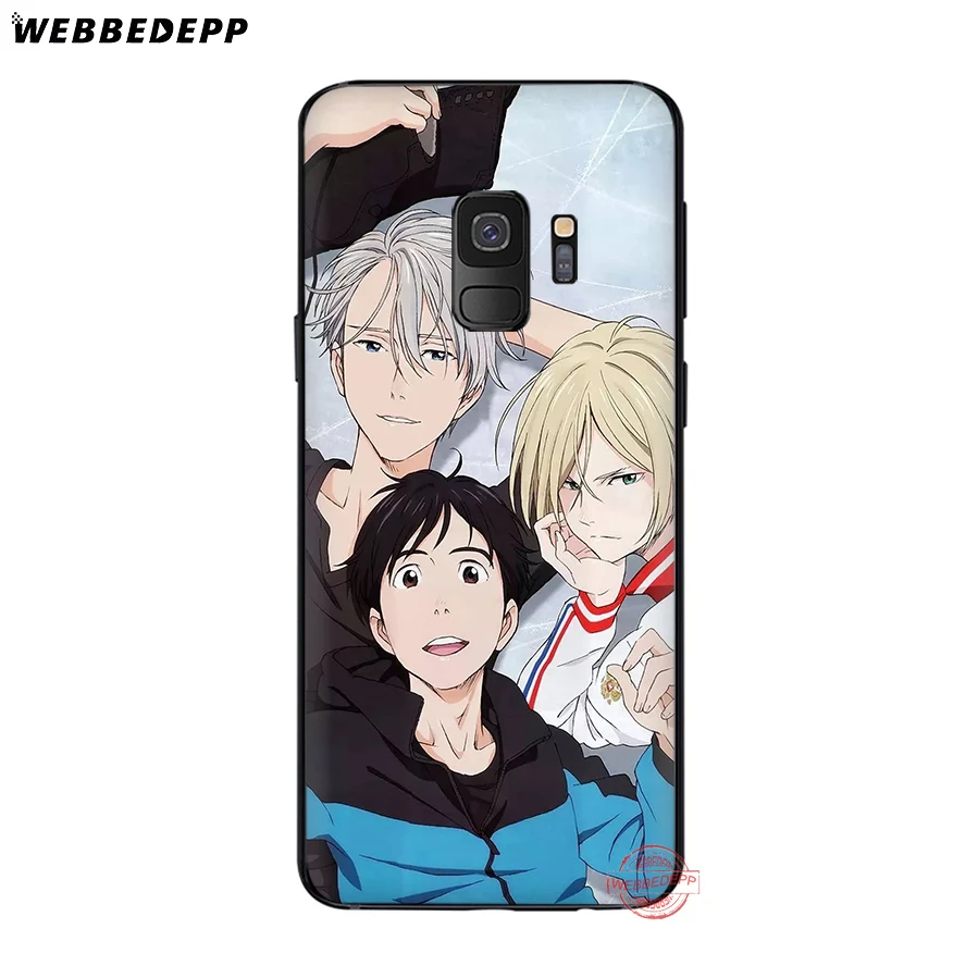 WEBBEDEPP yuri on ice Soft Case for Samsung A6 A7 A8 A9 J6 2018 S6 S7 S8 S9 S10E S20 Ultra Note 8 9 10 Lite Plus | Мобильные