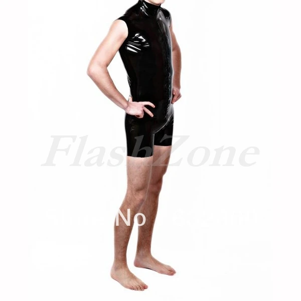 Бесплатная доставка! Модный латексный Фетиш резиновый костюм для мужчин |