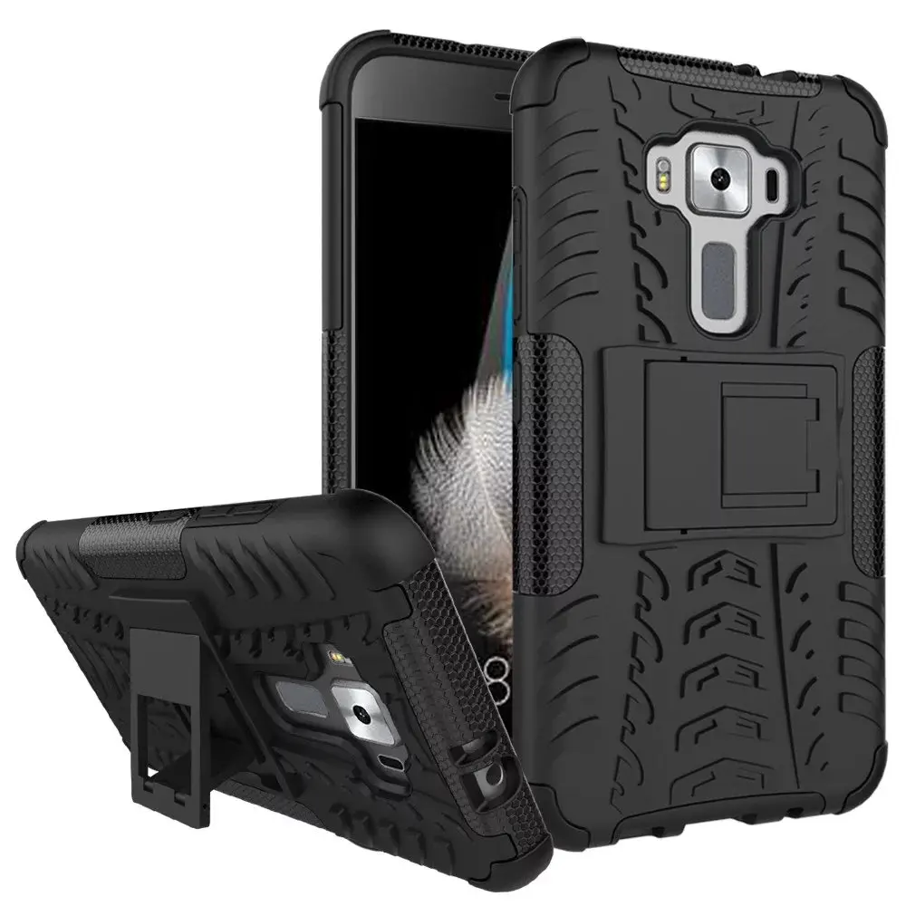 Сверхпрочный чехол подставка для Asus Zenfone 3 ZE520KL ZE552KL MAX ZC520TL Deluxe ударопрочный