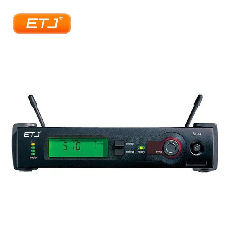 Профессиональный UHF микрофон беспроводной двойной микрофон системы SLX14 кожи гарнитура микрофон SLX поясной пакет