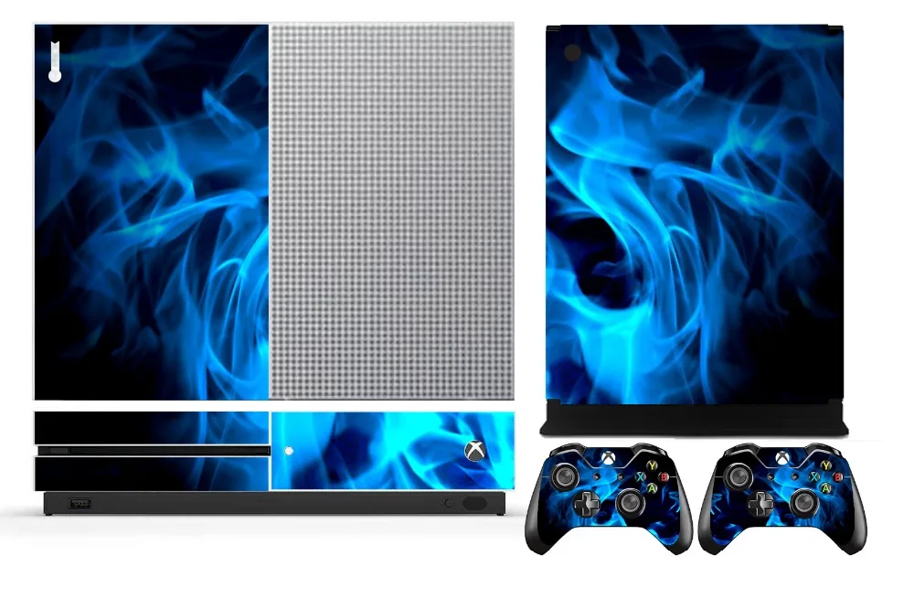 Защитная Наклейка Fire 261 для геймпадов Microsoft Xbox One S и 2|protector sticker|protector xbox one |