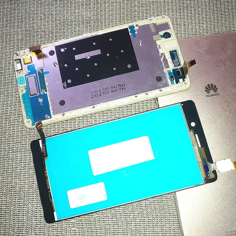 Белый черный золотой ЖК экран + сенсорный дигитайзер с рамкой для Huawei Honor 4C / G Play Mini