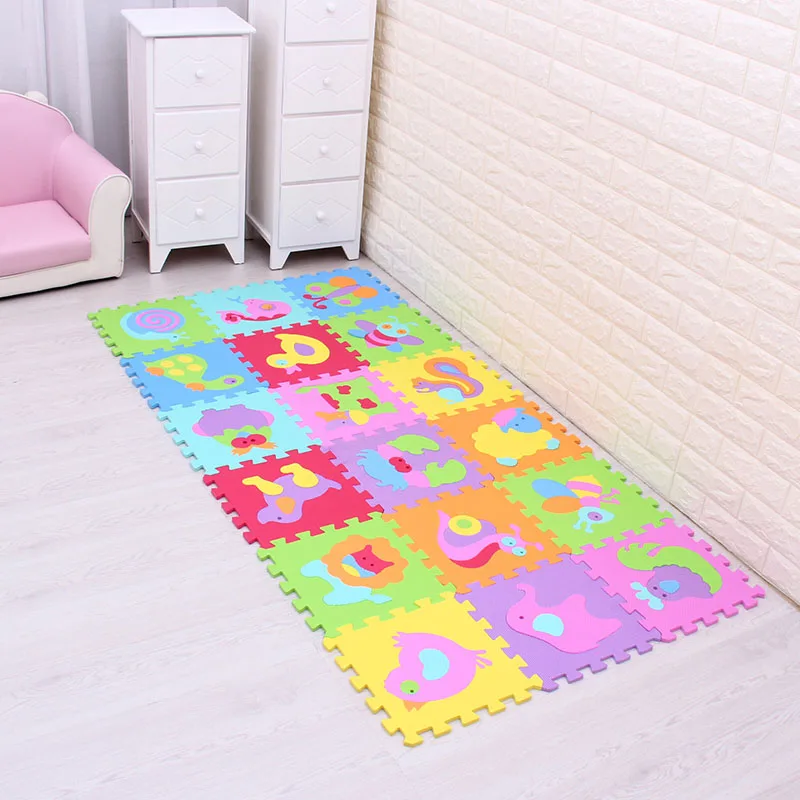 010011 EVA foam puzzlen/детский игровой коврик из пены, игровой коврик-пазл/18 шт./36 шт./партия, блокировка упражнений, тильекаждый 30 см X 30 см - Цвет: 010011