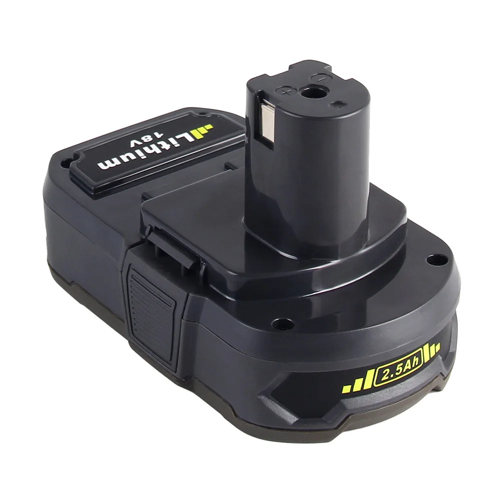 2x18 В 2500 мАч литий-ионная Батарея для Ryobi RB18L25 One Plus для P103 P104 P105 P108 с P117 12-18 В Зарядное устройство