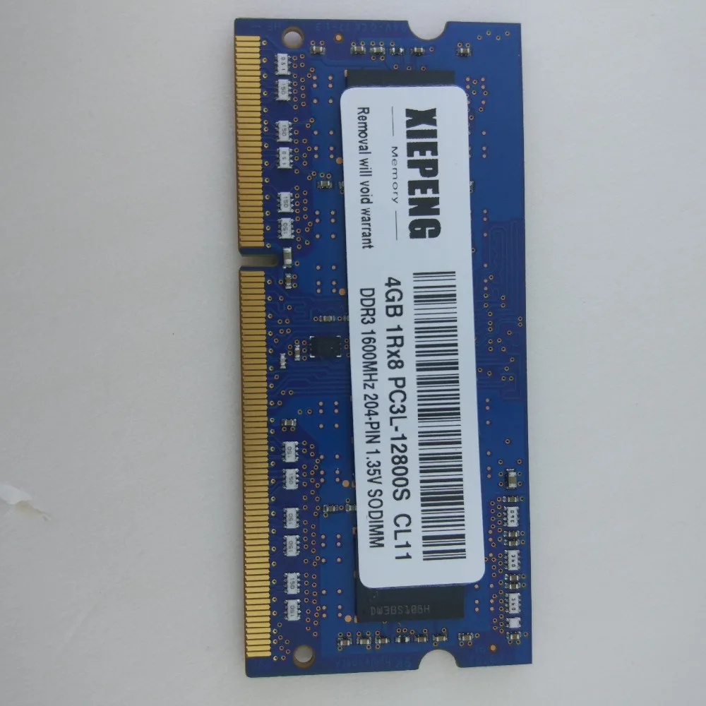 Оперативная память для ноутбука DELL Precision M6800 M6600 M6700 M4800 8 Гб DDR3L 1600 МГц 4 1Rx8 2 12800