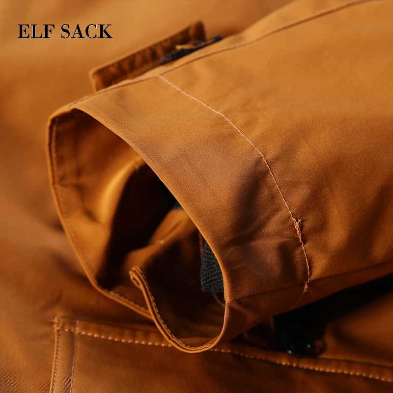 Женский пуховик ELFSACK зимний толстый белый | Женская одежда