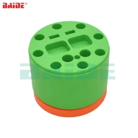 69mm x 61mm cylindrical revolving holder for screwdriver phone repair tools electronics shop 360 rotary tool box shelving rack