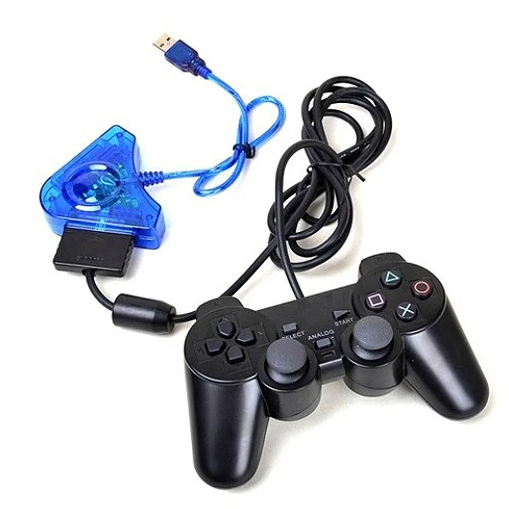 USB интерфейс игровой контроллер прочный двойной порт адаптер кабель Joypad