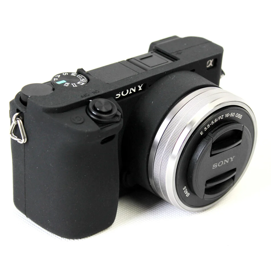 Мягкий силиконовый чехол для Фотоаппарата SONY A6300 Alpha A6300|Сумки фото-/видеокамеры| |