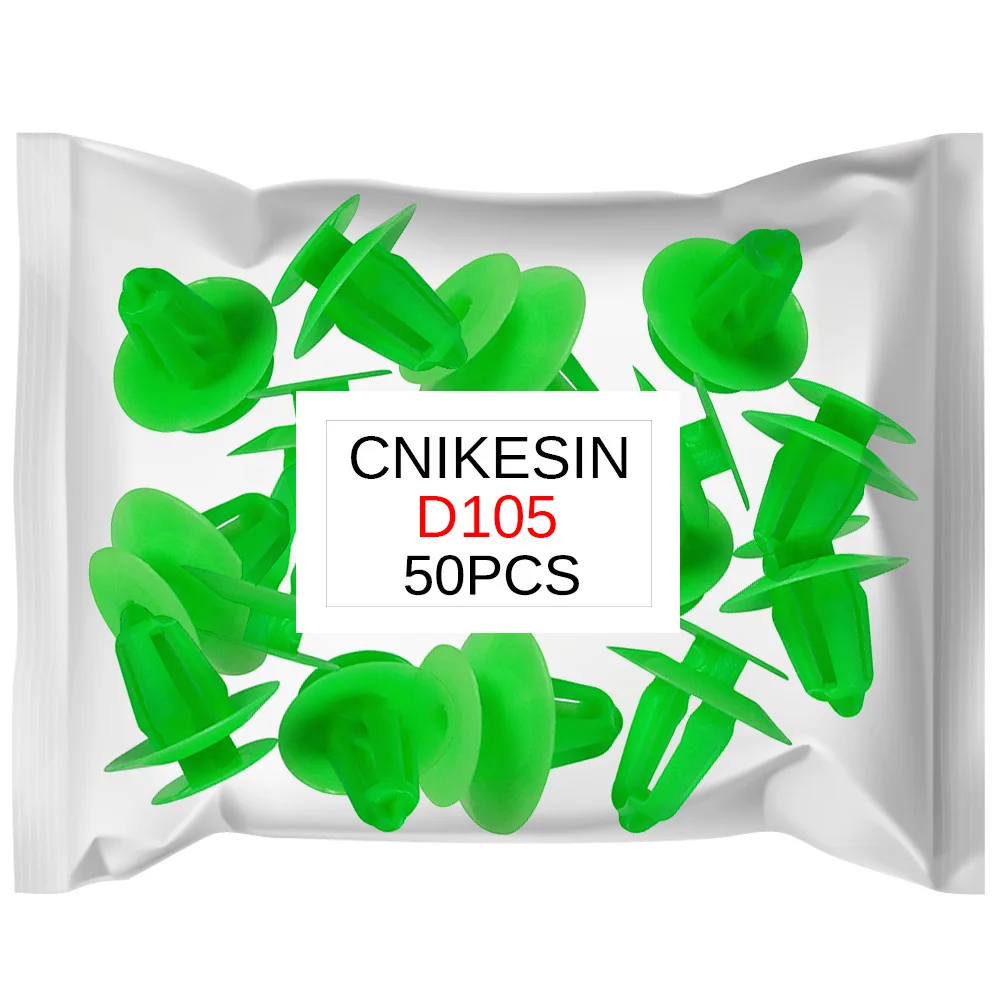 CNIKESIN D105 50 шт. 8 мм багажника гарнир Re авто крепежа двери охранник плиты фиксатор
