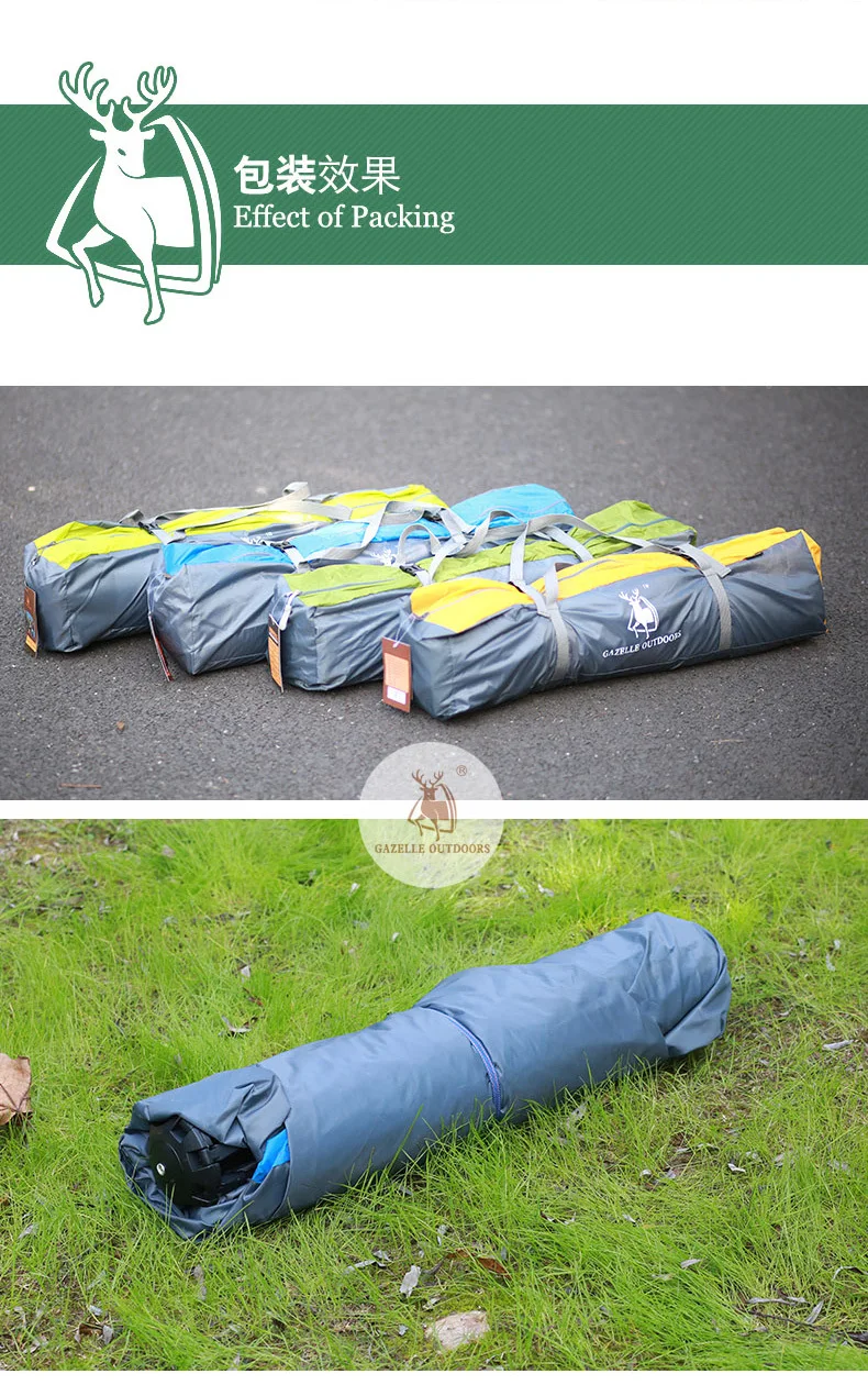 3~4Persons Camping Tent Hydraulic Quick open Pop-up | Всё для походов и кемпинга