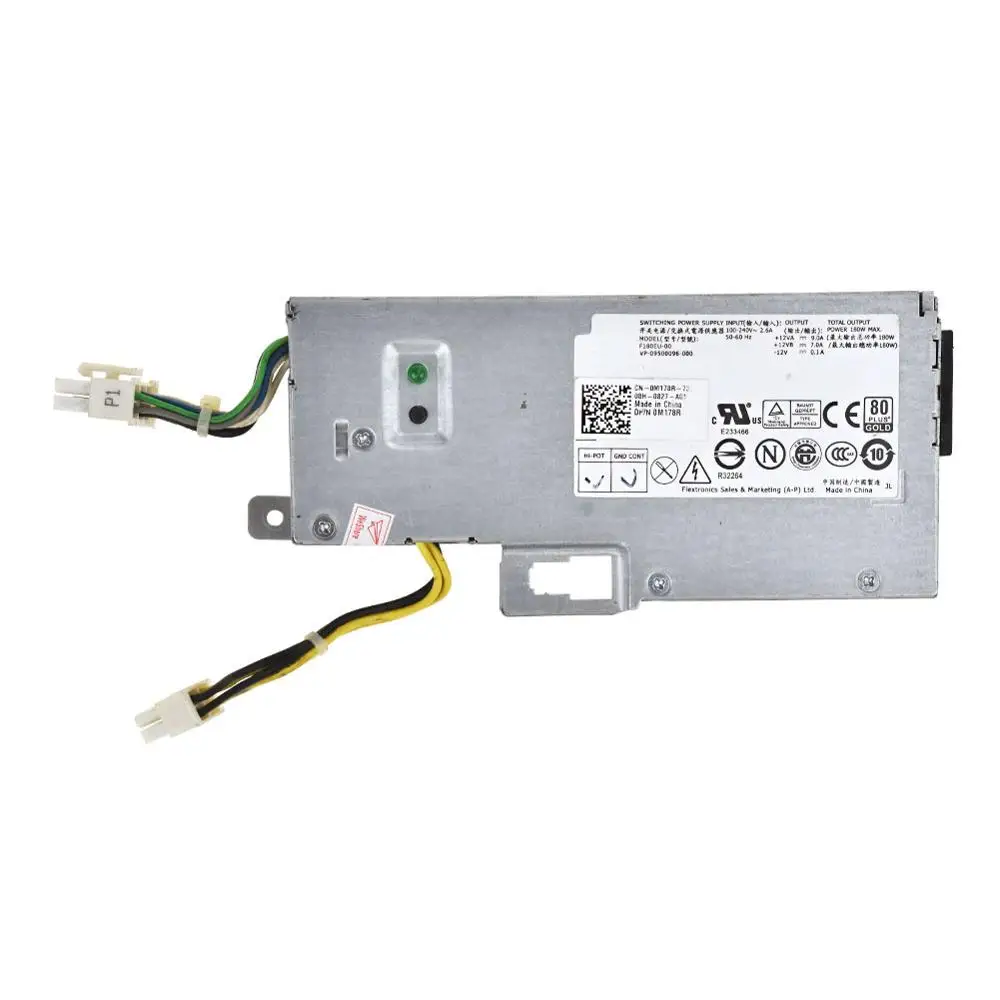 For DELL 790 7010 9010USFF Small Chassis Power Supply F180EU-00 L200EU-00 200W Psu