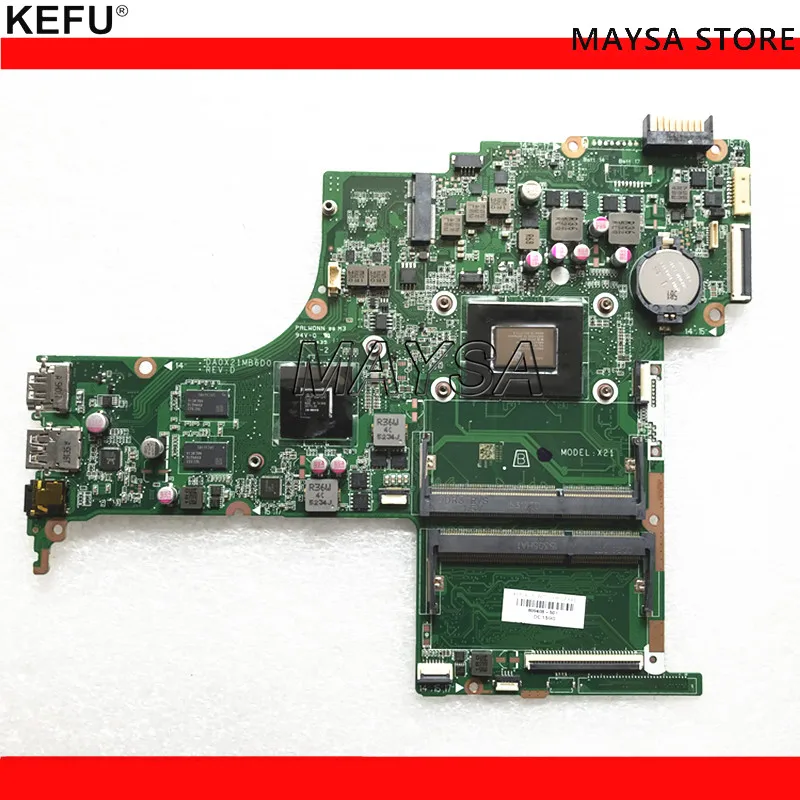 

809408-501 809408-001 MOTHERBOARD Fit For HP 15-AB 15Z-AB Laptop Motherboard R7M360 2GB A10-8700P DA0X21MB6D0