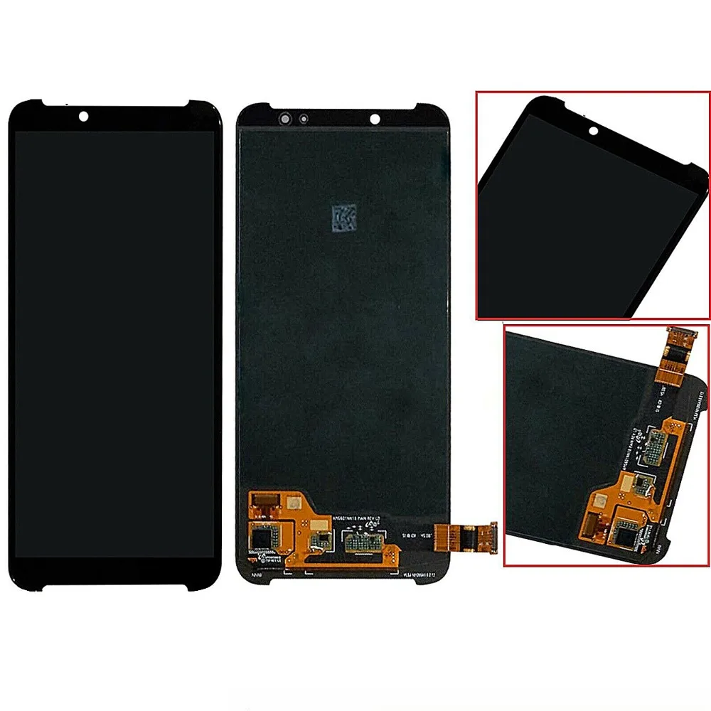 Оригинальный AMOLED 6 01 &quotдисплей для Xiaomi Black Shark Helo LCD сенсорный экран дигитайзер