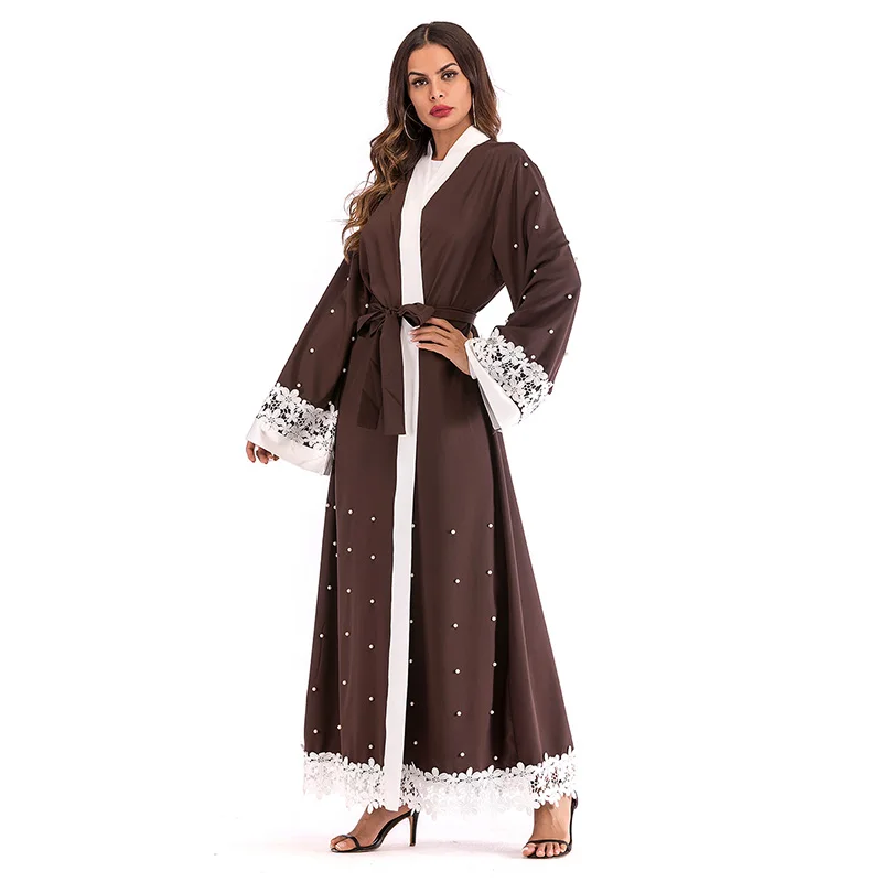 Женское длинное кимоно с жемчугом | Тематическая одежда и униформа