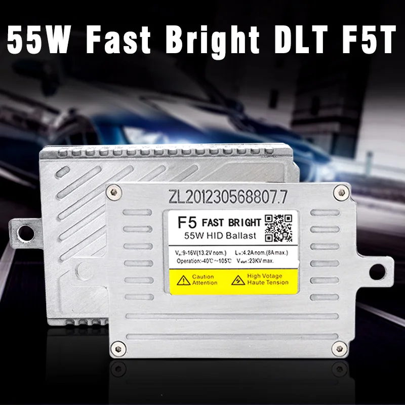 SKYJOYCE 1 пара 2018 Новинка 55 Вт Быстрый Яркий DLT F5T HID балласт для H1 H3 H7 H11 hid комплект