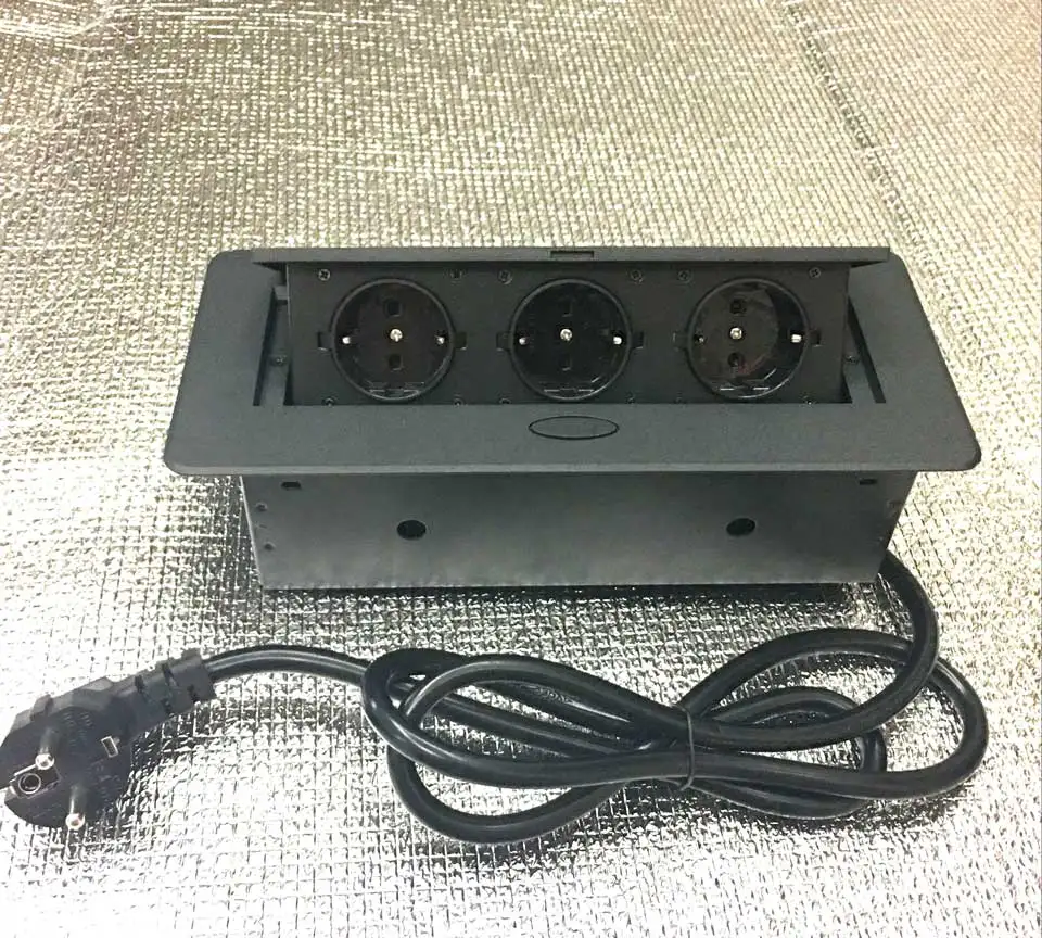 GONGFENG лидер продаж Новинка немецкий стандарт настольный блок питания с двумя usb