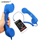Kebidu 2018 3,5 мм телефон в ретро стиле, специально на приемник для мобильного телефона, наушники, микрофон, новинка
