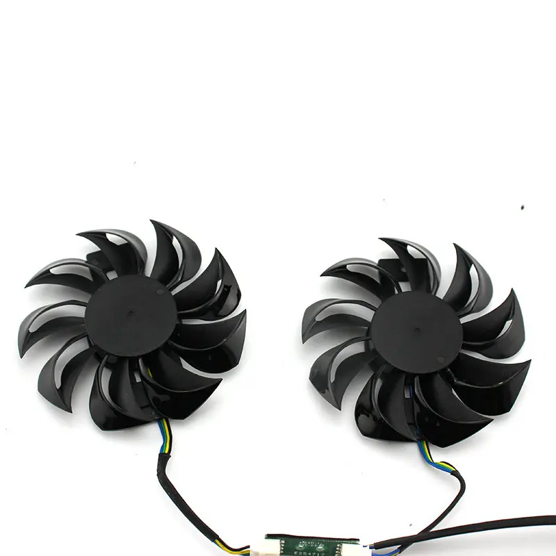 Оригинальный GA81B2U DC12V 0.38A для DATALAND RX460 Графика карты вентилятор охлаждения|Кулеры