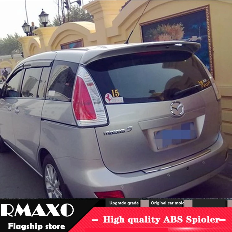 Спойлер для Mazda 5 2006 2010 Mazda5 высококачественный спойлер из АБС пластика заднего
