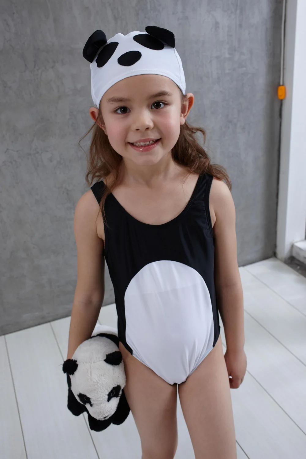 One piece girls swimwear swimsuit child bathers bathing suits baby girl for infant |