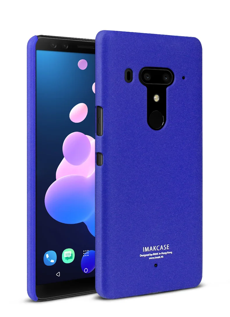 Чехол IMAK Для htc U12 Plus, матовый пластиковый чехол на заднюю панель для htc U12 Plus U12+ с подарочной защитой экрана
