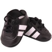 dolls shoes american spikes black sports football shoes fit 43 cm baby dolls and 18 inch girls hiking g241