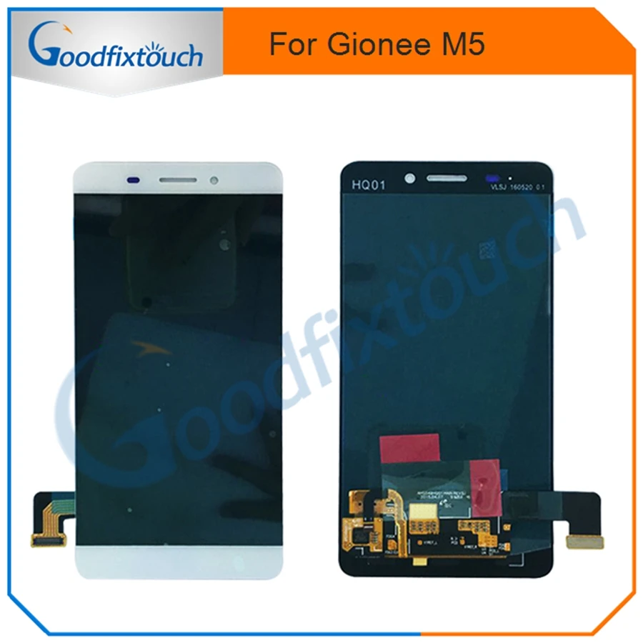 Для Gionee M5 ЖК-дисплей + сенсорный экран дигитайзер панель в сборе запасные части |