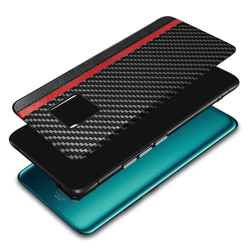 Оригинальный чехол для HUAWEI MATE 20 Pro ударопрочный из углеродного волокна