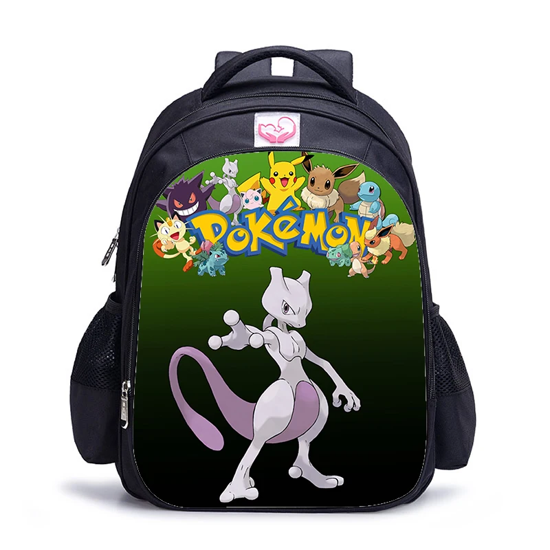 1pc pokemon 15 16 дюймов Pokemon Haunter Eevee детские школьные сумки ортопедический рюкзак детский школьный рюкзак для мальчиков и девочек Mochila Infantil сумки с рисунком - Цвет: 1pc pokemon 15