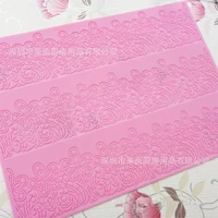 3929cm big size flower cake mold decorating fondant silicone mold sugar lace mat embossing mold h890