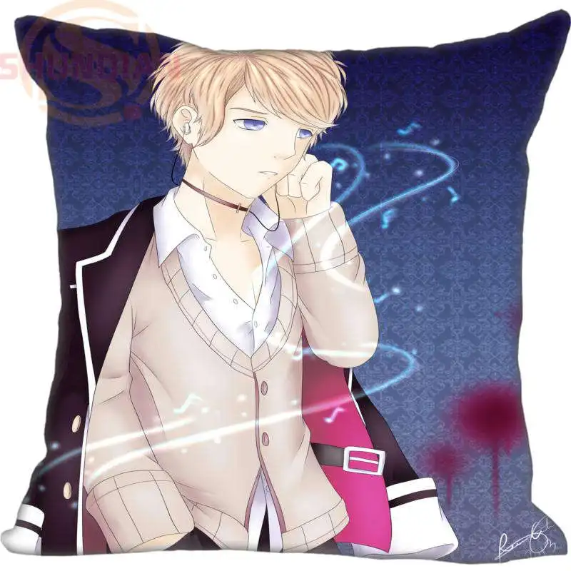 Diabolik Lovers#34 декоративная Свадебные наволочки индивидуальный подарок для наволочки 20x20,35X35 см с одной стороны - Цвет: Pillow Cover