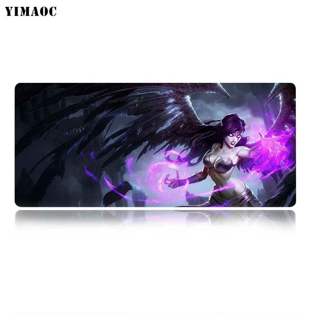 MP1 40x90cm YIMAOC Jinx League of Legends коврик для мыши 40x90 см компьютерный коврик для мыши Противоскользящий коврик для игровой мыши из натурального каучука - Цвет: MP1 40x90cm