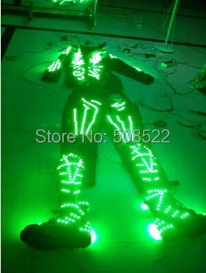 

LED LED light armour The stage of gloves Take DYI LED armour gloves stage performance Size customized