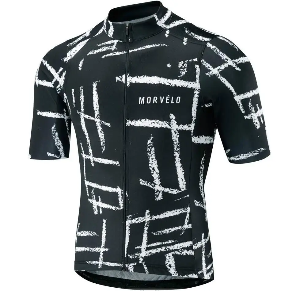 Лидер продаж летние шорты рукавом morvelo Vélo Топы Ropa Ciclismo шоссейные велосипеды Костюмы MTB велосипеда одежда - Цвет: Cycling Jerseys 1