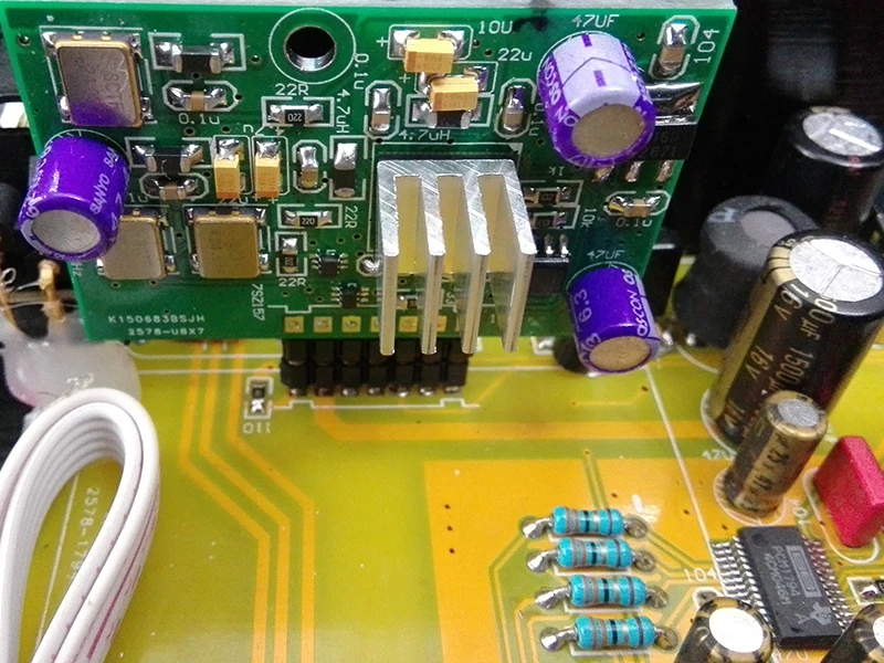 Hi Fi декодер карты XMOS U8 чип PCM 7 контактов AK4399 DAC7 ESS9018 AK4495 USB плата мощности|power