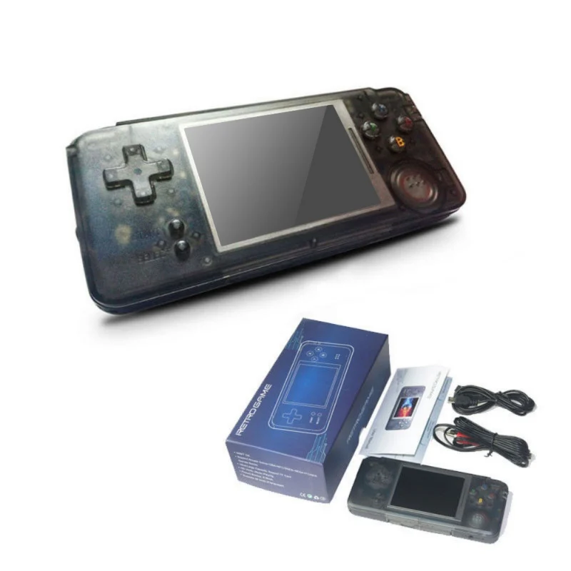 Ретро портативная игровая консоль 3 0 дюймовая встроенный 818 игр поддержка для