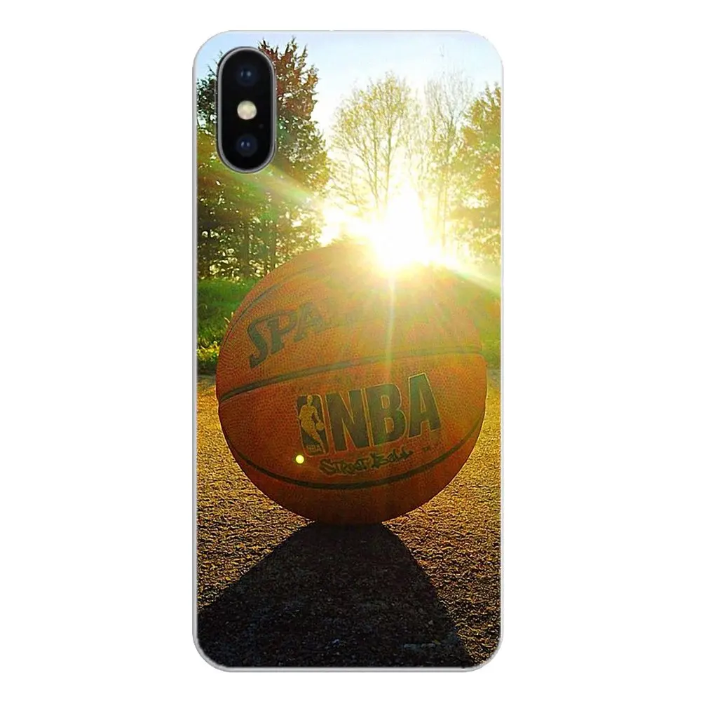 basketball ball Fire water Print For Samsung Galaxy Note 8 9 S9 S10 A8 A9 Star Lite Plus A6S A9S Soft Transparent Shell Covers |