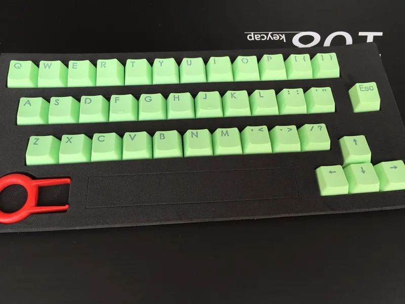 Cherry MX Keycaps подсветка PBT 37 клавиш плюс ESC Double shot Просвечивающая подсветка с подсветкой для механической клавиатуры