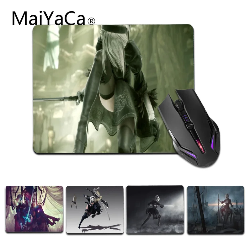 

MaiYaCa Nier Automata Удобный маленький коврик для мыши игровой коврик для мыши Размер для 25x29 см резиновые коврики для мыши