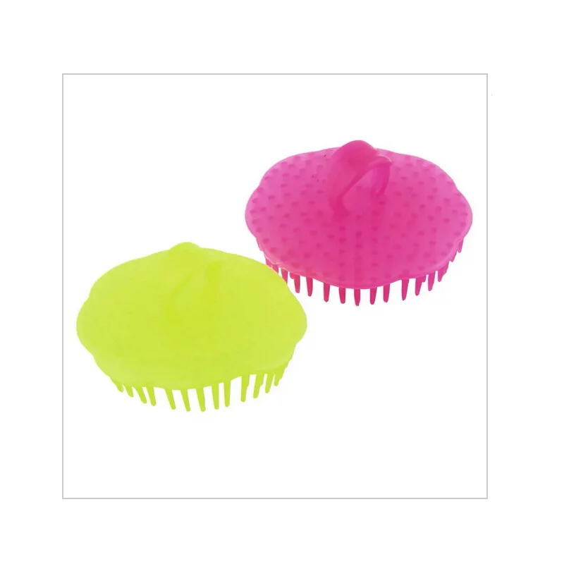 Шампунь для Мытья Волос Массажной Щеткой Гребень Массажер Головы Душ Тело