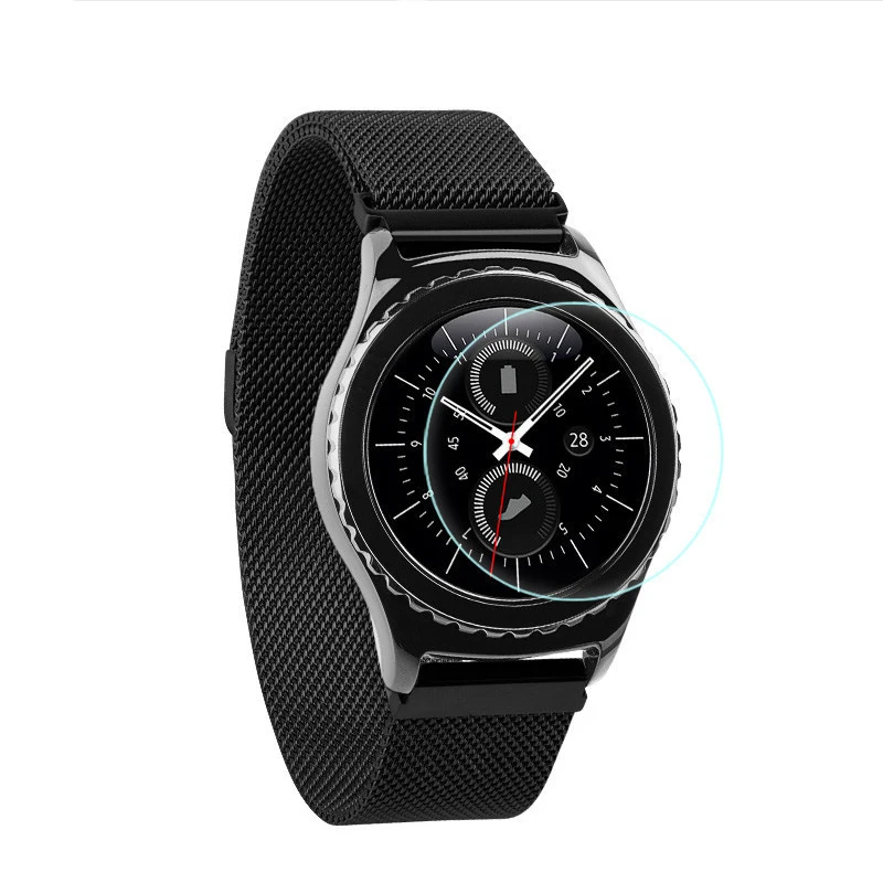 Закаленное стекло для Samsung Gear S3 S4 S2 2 R380 защитная пленка 9H 2.5D из закаленного