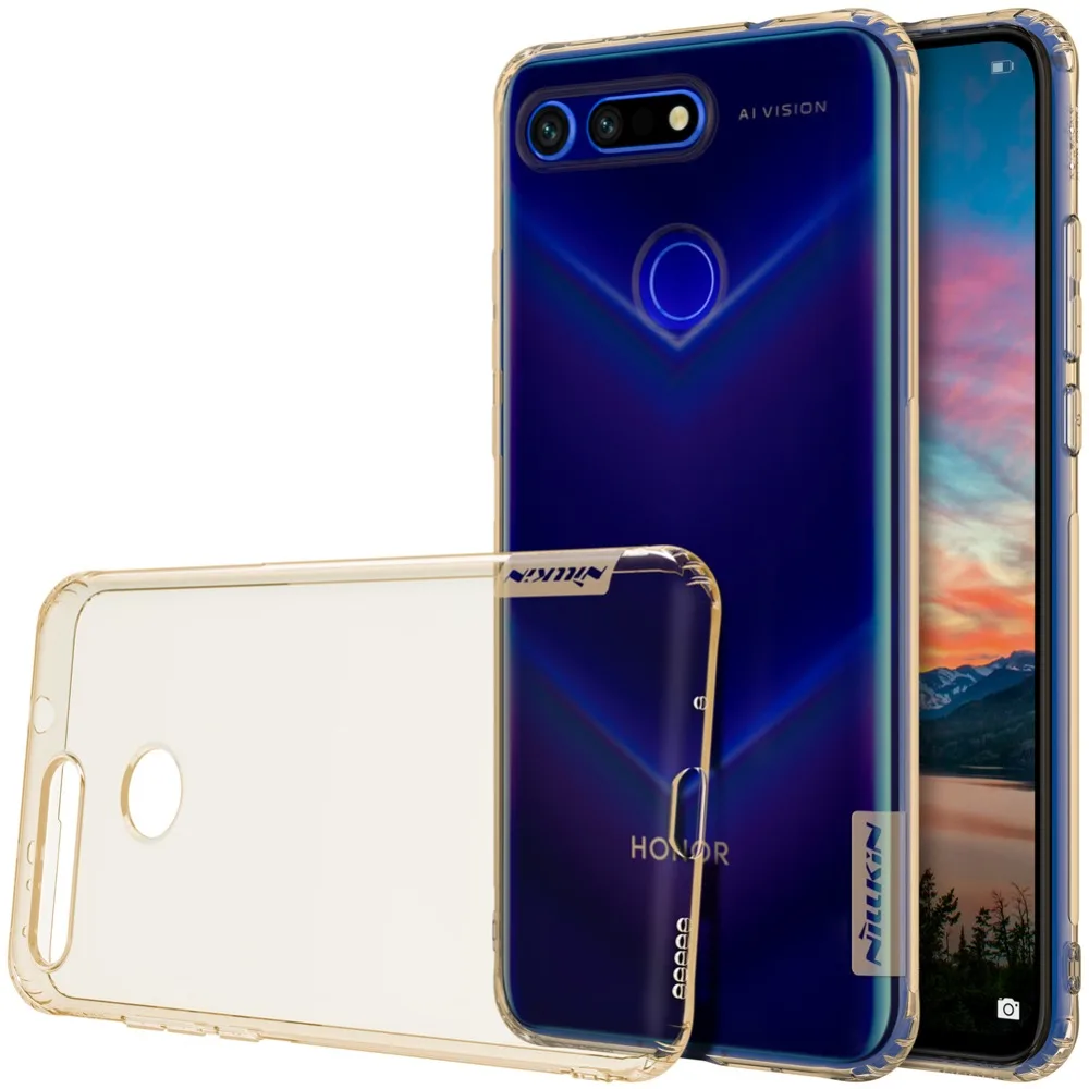 Для huawei honor view 20 чехол Nillkin натуральный прозрачный мягкий кремний TPU Защитный чехол для honor view 20 5,84"