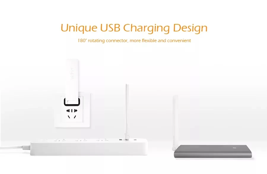 [Глобальная версия] XiaoMi WiFi Ranger Xiaomi 2nd 300 Мбит/с Беспроводная сеть ретрансляции Wi-Fi Wifi удлиннитель маршрутизатора расширитель