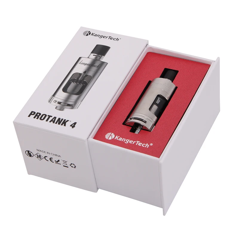 Испаритель Kanger Protank 4 Evolved бак с верхним и боковым наполнением 5 мл RBA двойной