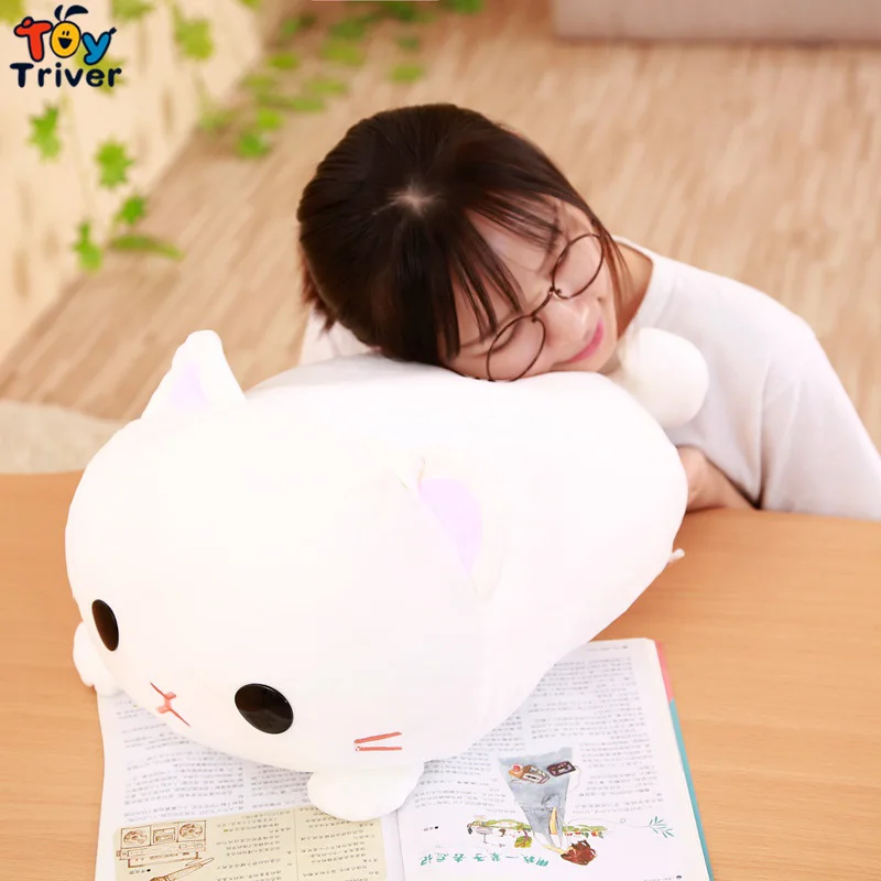 Плюшевая игрушка кошки Китти тройник чучела животное кукла диван подушка для